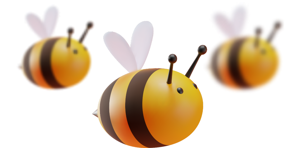 Bees illustration